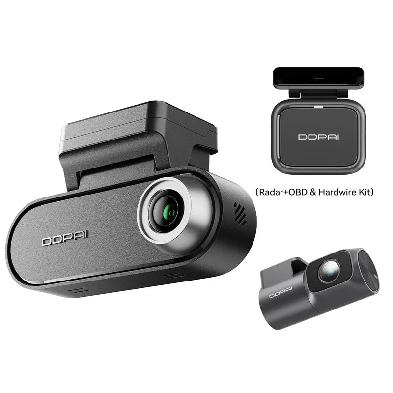 DDPAI N5 Dual (4K) | Dashbordkamera med GPS & Ryggekamera