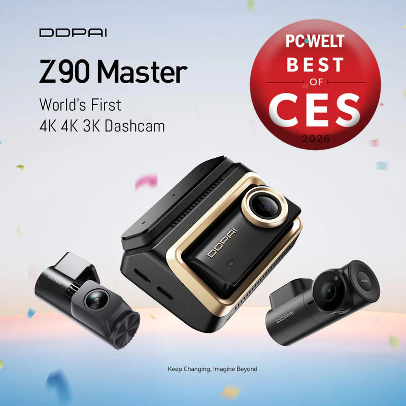 Z90 Master |  Dashbordkamera med Bakkamera