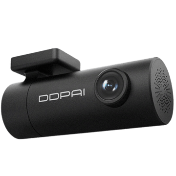 DDPAI Mini Pro dashbordkamera montert bak bakspeil