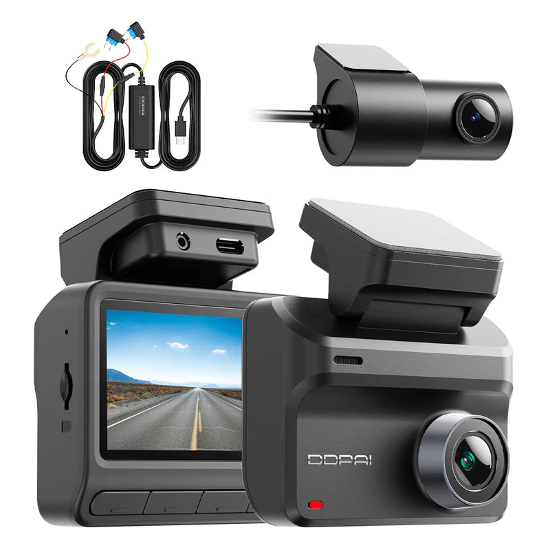 DDPAI Z50 Pro Dual | 4K Dashbordkamera med GPS & Bakkamera