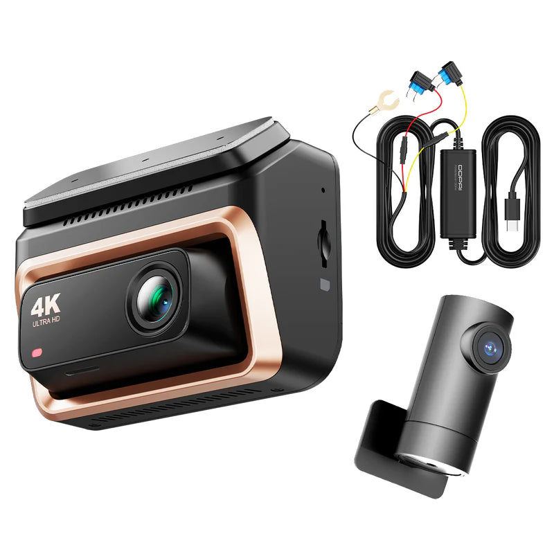 Z60 Pro 4K Dashbordkamera med Bakkamera