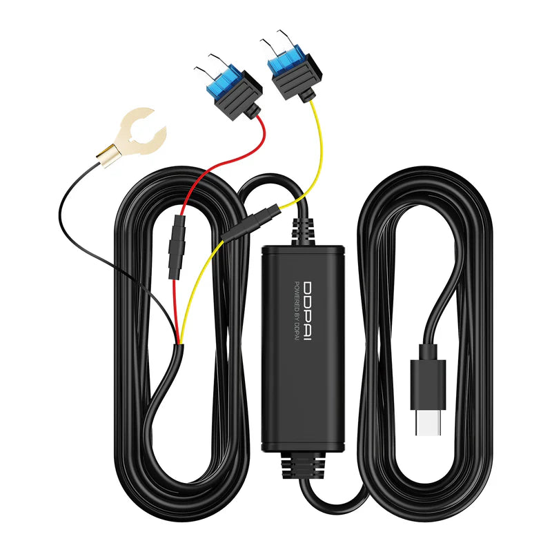 DDPAI Faststrømskabel for Sikringsboks (Hardwire Kit) - Bilde 4