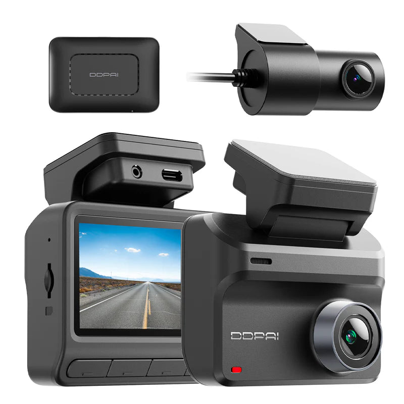 DDPAI Z50 Pro Dual | 4K Dashbordkamera med GPS & Bakkamera - Bilde 5